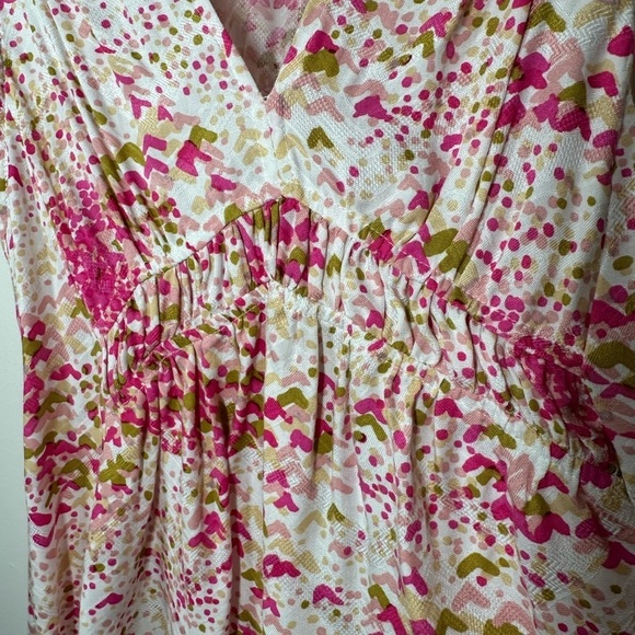 Anthropologie Maeve Bretta Gathered‎ Pattern Tank Top XS - Picture 3 of 6